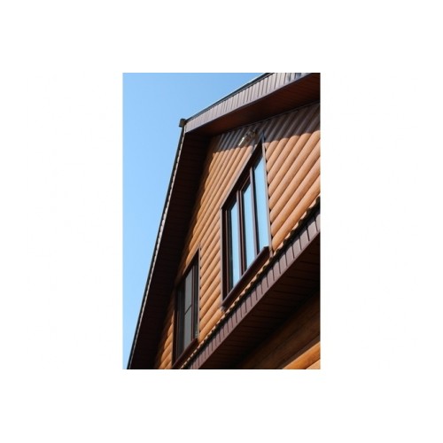 ГРАНД ЛАЙН Блок-хаус new Grand Line 0,45 Print Elite Golden Wood TwinColor