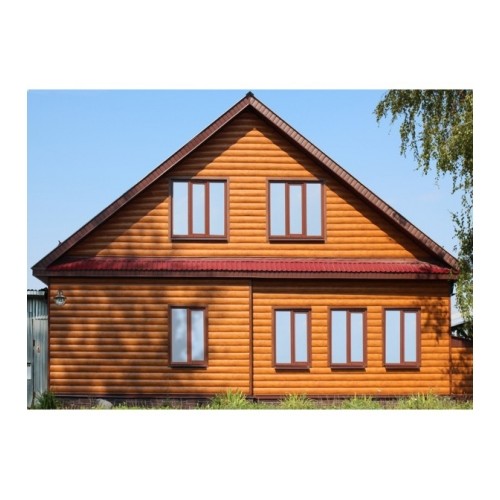 ГРАНД ЛАЙН Блок-хаус new Grand Line 0,5 PurLite Matt RAL 9005 черный