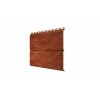 ГРАНД ЛАЙН ЭкоБрус 0,345 Gofr 0,45 Print Elite Cherry Wood TwinColor