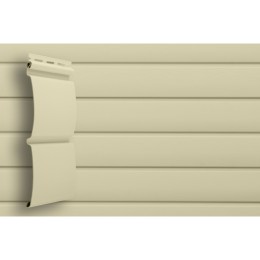 ГРАНД ЛАЙН Сайдинг Блок-хаус Grand Line Standart слоновая кость (3,0м)