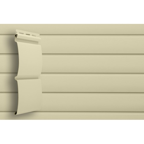 ГРАНД ЛАЙН Сайдинг Блок-хаус Grand Line Standart слоновая кость (3,0м)