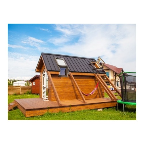 ГРАНД ЛАЙН Кликфальц mini Grand Line 0,45 Drap с пленкой на замках RAL 8017 шоколад