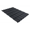 Металлочерепица GL Classic 0.45мм 7024 Drap ST