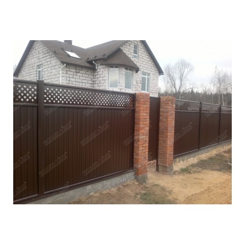 ГРАНД ЛАЙН Калитка Estet 2,0х1 RAL 8017