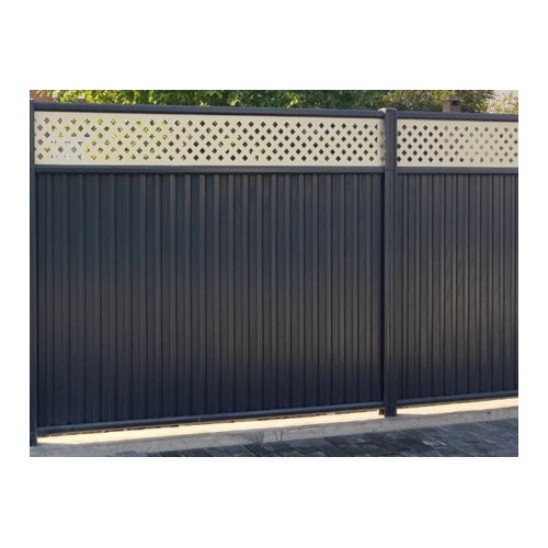 ГРАНД ЛАЙН Калитка Estet 2,0х1 RAL 8017
