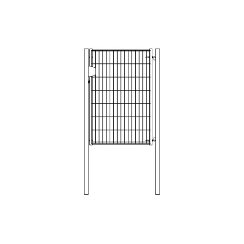 ГРАНД ЛАЙН Калитка Light NoLock 2,03х1 RAL 6005