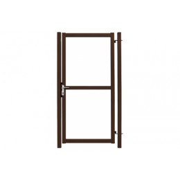 ГРАНД ЛАЙН Калитка Colority Zinc Lock 2,0х1 RAL 8017