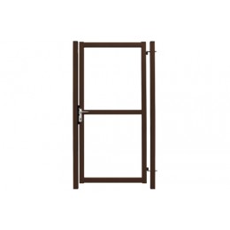 ГРАНД ЛАЙН Калитка Colority Zinc Lock 1,8х1 RAL 8017